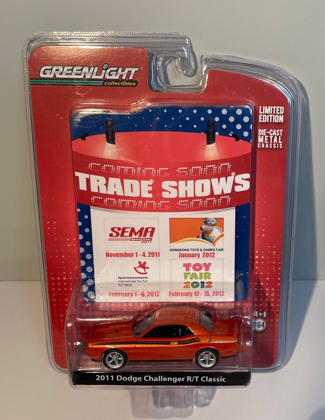 Greenlight Modellini d'auto: Greenlight Dodge Challenger R/T Classic 2011 OVP – Usato da Bättwil venduto da Samuel_Wyss