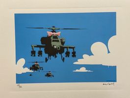 Banksy: Happy Choppers (limitiert 23/150)