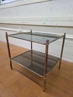 Vintage Couchtisch aus Messing und Glas
