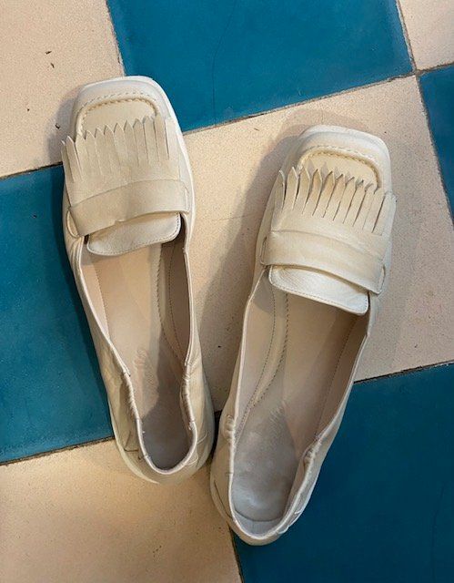 Damenschuhe: Leder MOCCASSIN von  POMME D`OR – Gebraucht aus Luzern von 127064