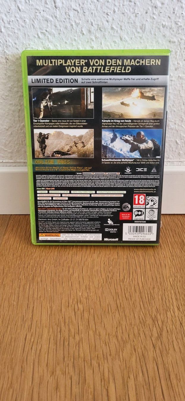 Microsoft Giochi: Xbox 360 - Medal of Honor – Usato da Münsingen venduto da DigitaleSpielecke 1