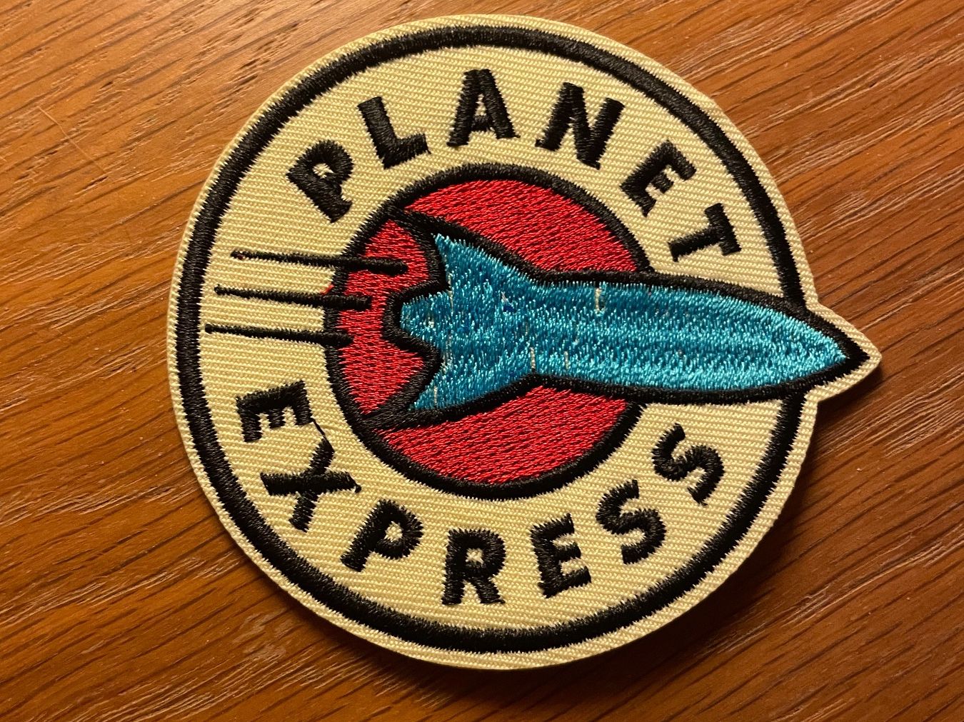 Toppe: Futurama Planet Express Logo Patch Sticker Aufnäher 901 – Nuovo (secondo la descrizione) da Horn venduto da abutre72