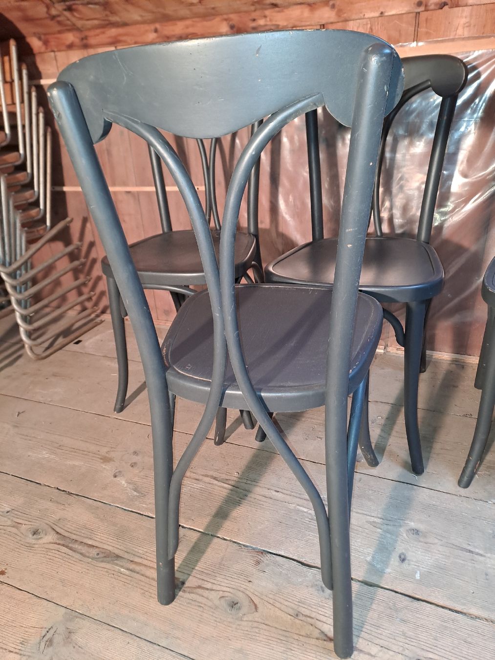 Thonet Sedie: Set 4 Thonet Stühle Bugholz um 1920 – Usato da Gebenstorf venduto da suroh 2