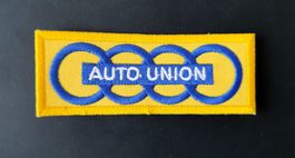 Aufnäher, badge à coudre, Auto-Union, 9,5 x 3,5 cm. neu neuf