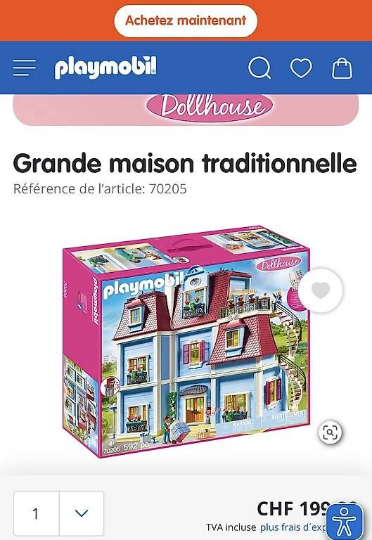 Playmobil Puppenhäuser & -möbel: Grande Maison Playmobil – Gebraucht aus Vich von NatachaCK 1