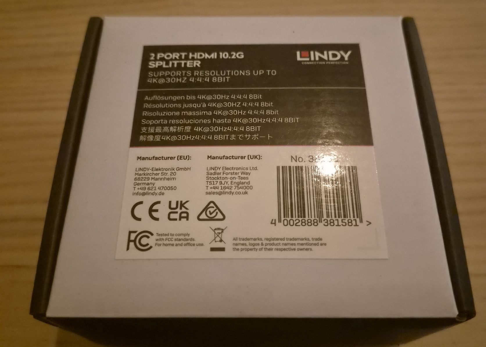 Adattatori: Splitter HDMI  – Nuovo (secondo la descrizione) da Tavannes venduto da set_kf2c