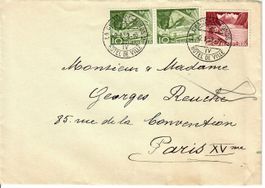 Brief, La Chaux de Fonds 1952 nach Paris