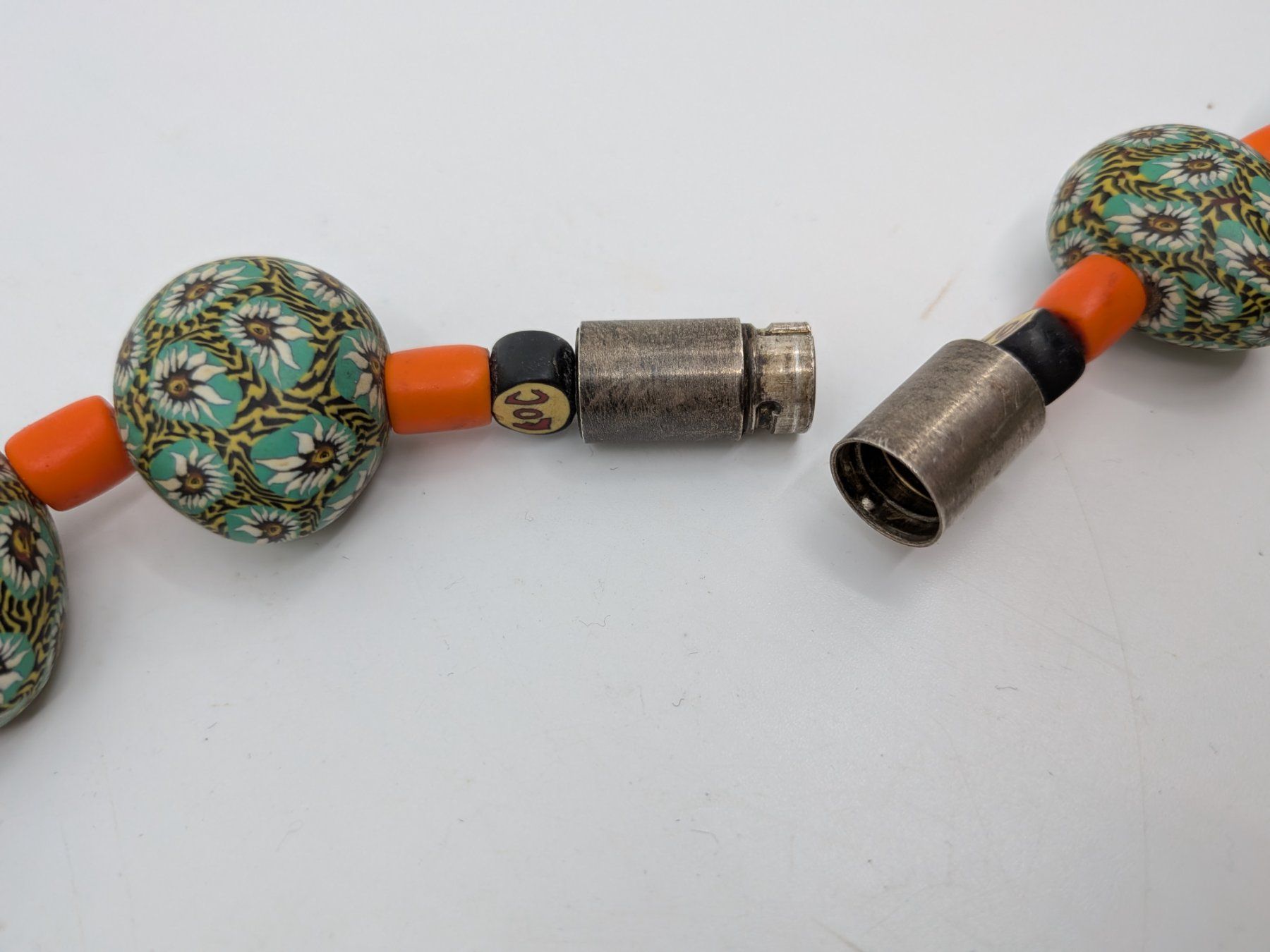 Catenine: Halskette mit Millefiori Muster – Usato da Emmen venduto da magelan 3