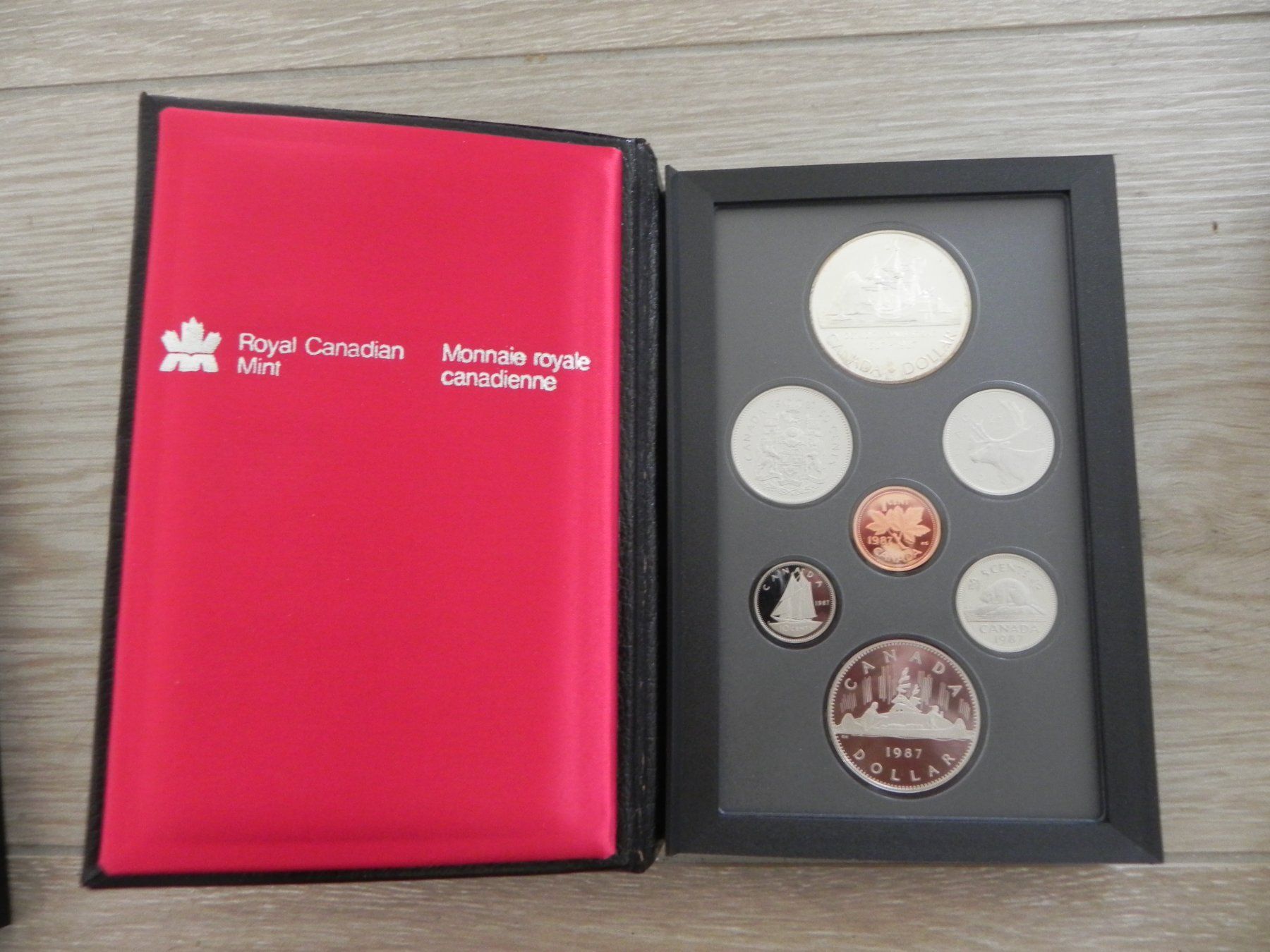 Toutes les monnaies: Original Münzenset - Mintset- Canada 1987 Proof - PP – Neuf avec emballage d'origine à Biel/Bienne par Gogolozi 2