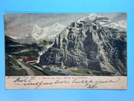 Mürren - mit Eiger, Mönch und Jungfrau - um 1911