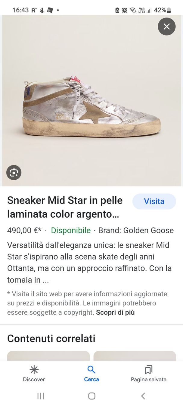 Scarpe da donna: Sneaker per Skateboard MID/STAR n.39 – Usato da Biasca venduto da Old_6blh 7