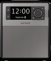 Sonoro DAB+ Empfänger Model Easy Gehäuse Schwarz/Silber