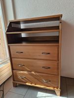 Wickelkommode Holz mit drei Schubladen gebraucht