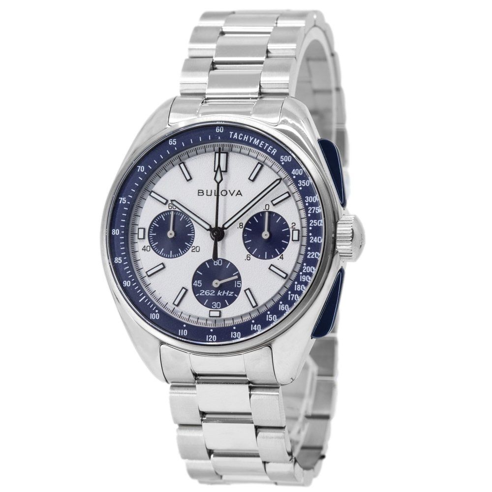 Bulova Orologi: Bulova Men's 98A305 Lunar Pilot 43.5 Quartz – Nuovo e nell'imballaggio originale da Schindellegi venduto da harveystore
