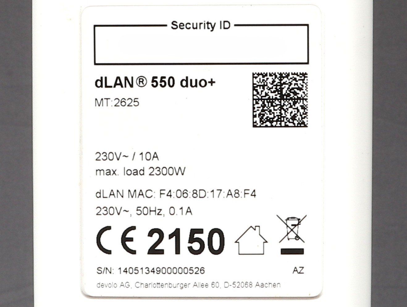 Devolo WiFi: DEVOLO dLAN 550duo plus – Usato da Steinen venduto da Restwert_Steinen 4