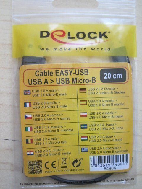 Cavi: 3 USB Kabel 20cm – Nuovo e nell'imballaggio originale da Niederglatt ZH venduto da Bobsli 3