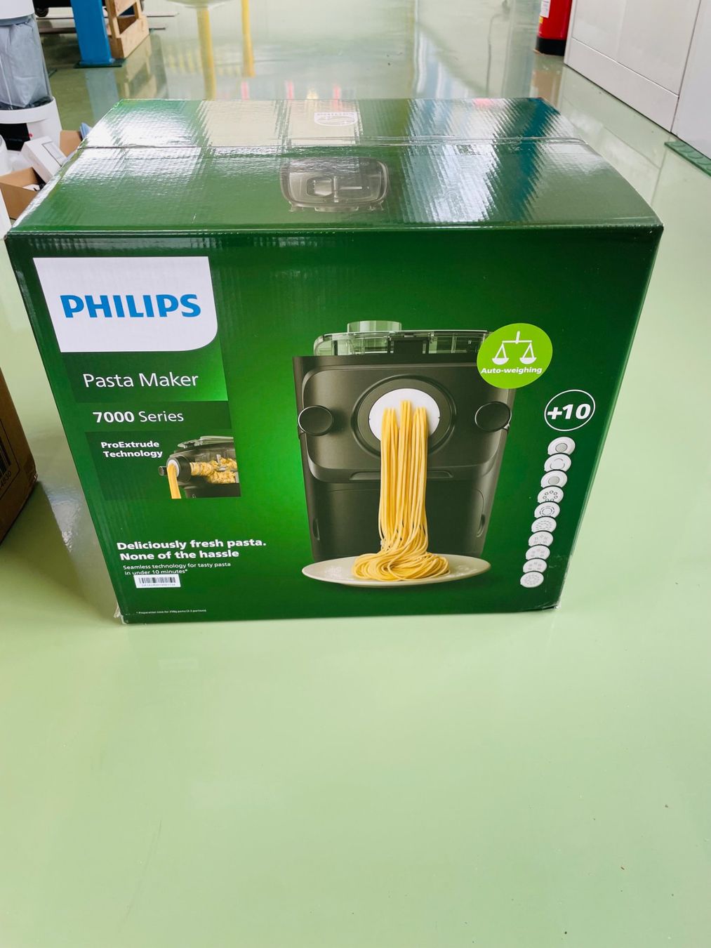 Elettrodomestici da cucina: Philips Pastamaschine HR2665/96 Schwarz – Nuovo e nell'imballaggio originale da Regensdorf venduto da Powershift2 1