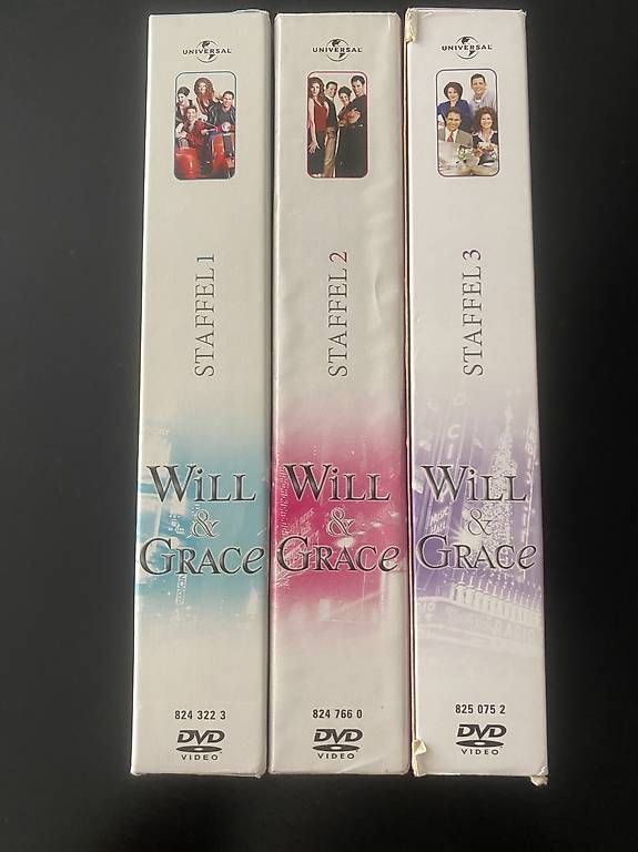 Tutti i DVDs: Will & Grace Staffeln 1-3 DVD – Usato da Basel venduto da Oleander40 2