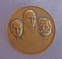 Gedenkmünze Rieter Winterthur 1945, 90g Bronce, 60mm