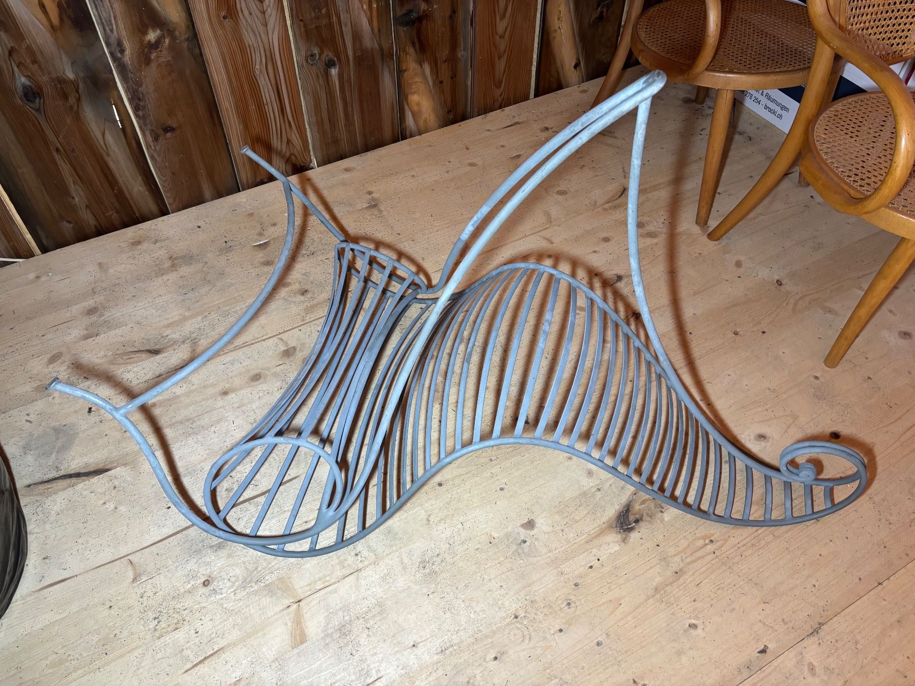 Sessel: Postmoderner Sessel Spine André Dubreuil Designersessel 1986 – Gebraucht aus Hinwil von DaniBachman 5