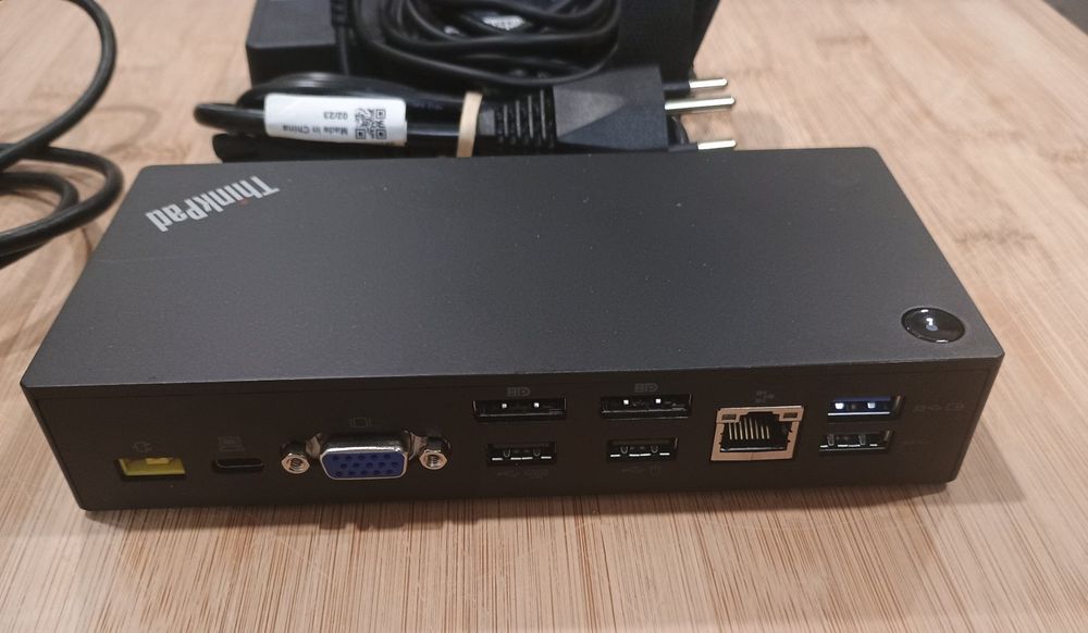 Lenovo ThinkPad USB-C Dock 40A9 Docking Station mit Netzteil (Gebraucht ...