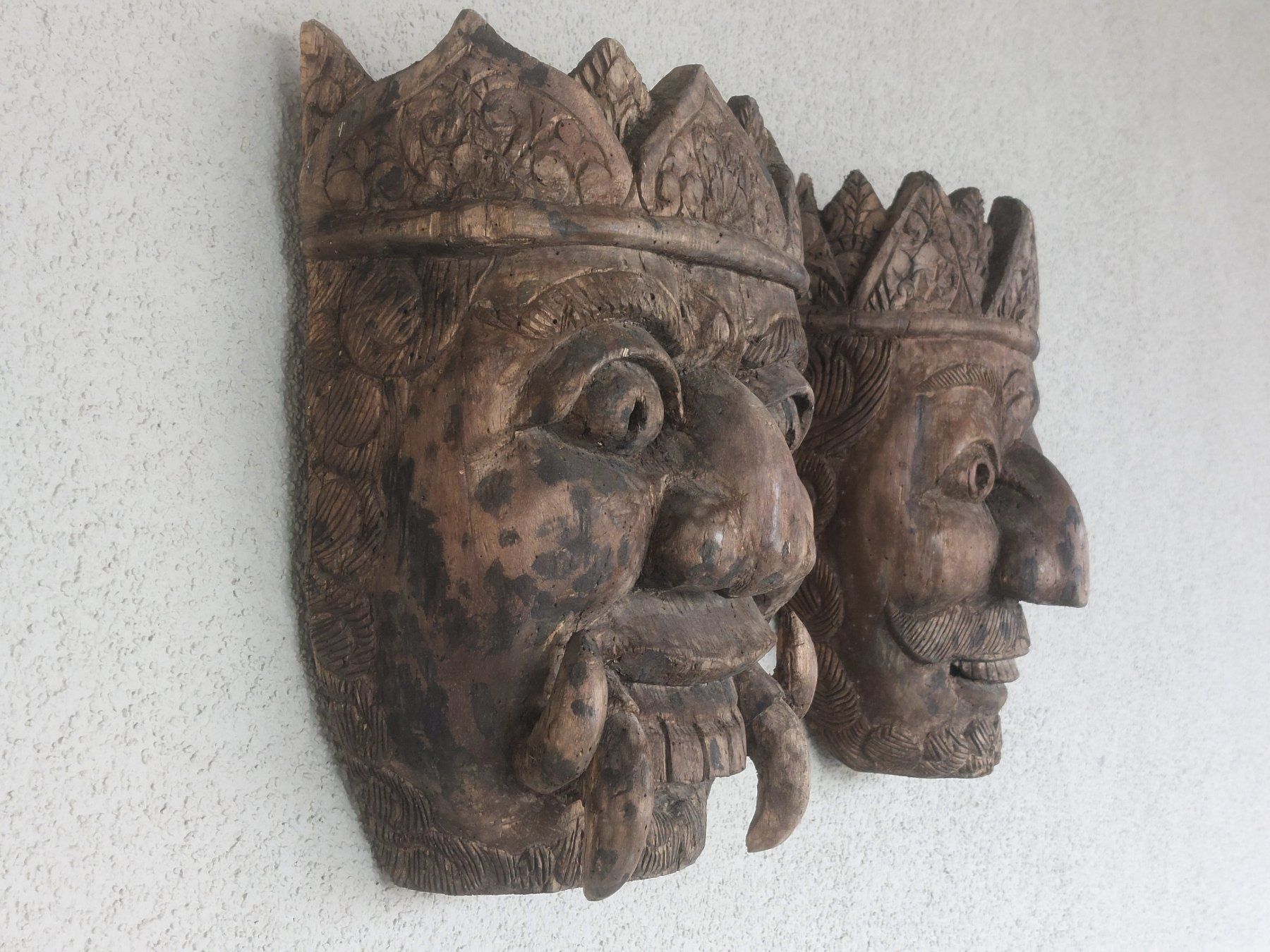 Toutes les décorations: Holzmasken original aus Java/Indonesien – D'occasion à St. Gallen par Aerodoc2 1