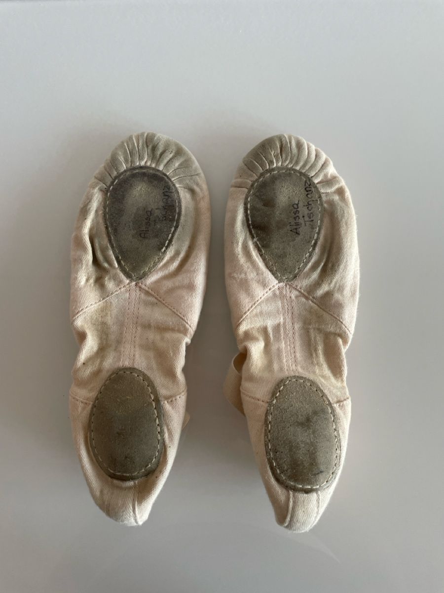 Scarpe per ragazze: Ballett Schlappen hellrosa – Usato da Fahrni b. Thun venduto da tra_s7lb
