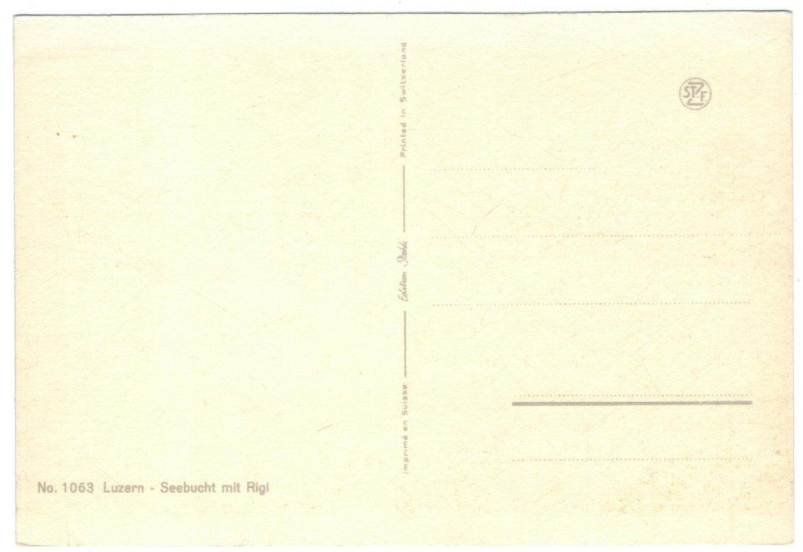 Cartoline postali: AK Luzern Seebucht mit Rigi. Schiffe – Usato da Zürich venduto da tol_b7c7 1