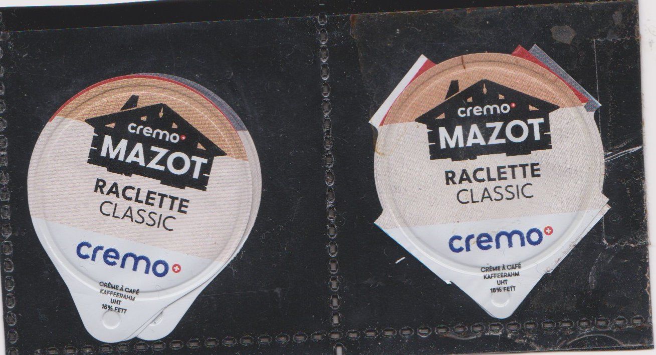 Coperchi dei cremini per caffè: KRD Serie 3292 A+ B mazol-raclette – Usato da Tentlingen venduto da Patrick782