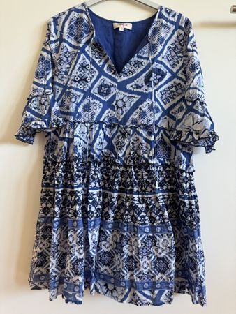 Robe d'été Derhy, taille M, coton viscose  ☀️