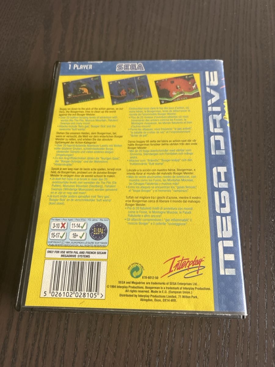 Sega Spiele: Jeu Retro Boogerman Sega Megadrive – Gebraucht aus Meyrin von did_bqr5 1