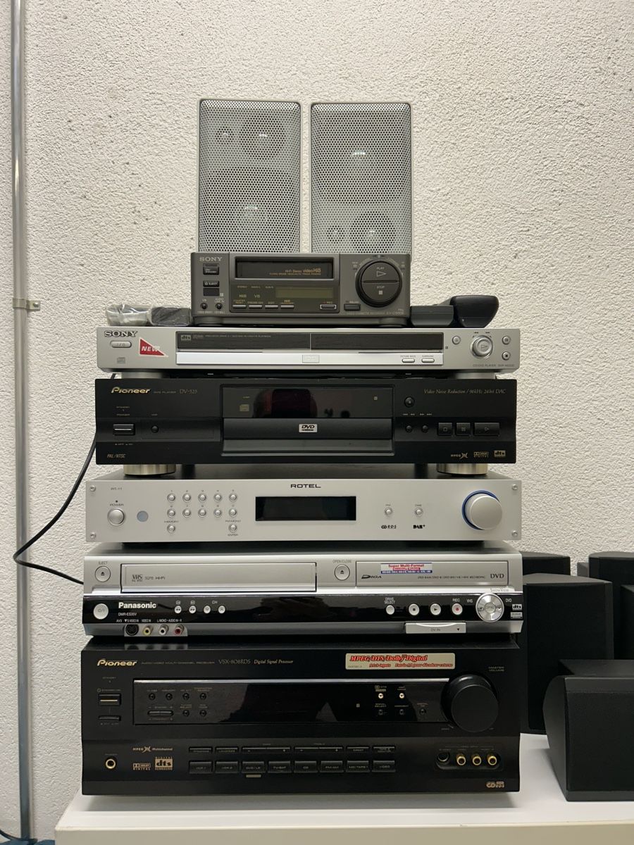Pioneer Lettore multimediale & Streamer: Heimkino Surround System mit DVD-Player Receiver Boxen – Usato da Münsingen venduto da Bern3 2