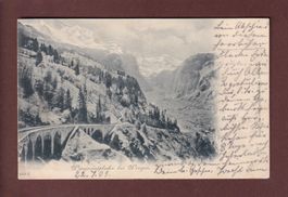 WENGERNALPBAHN bei Wengen - 1901