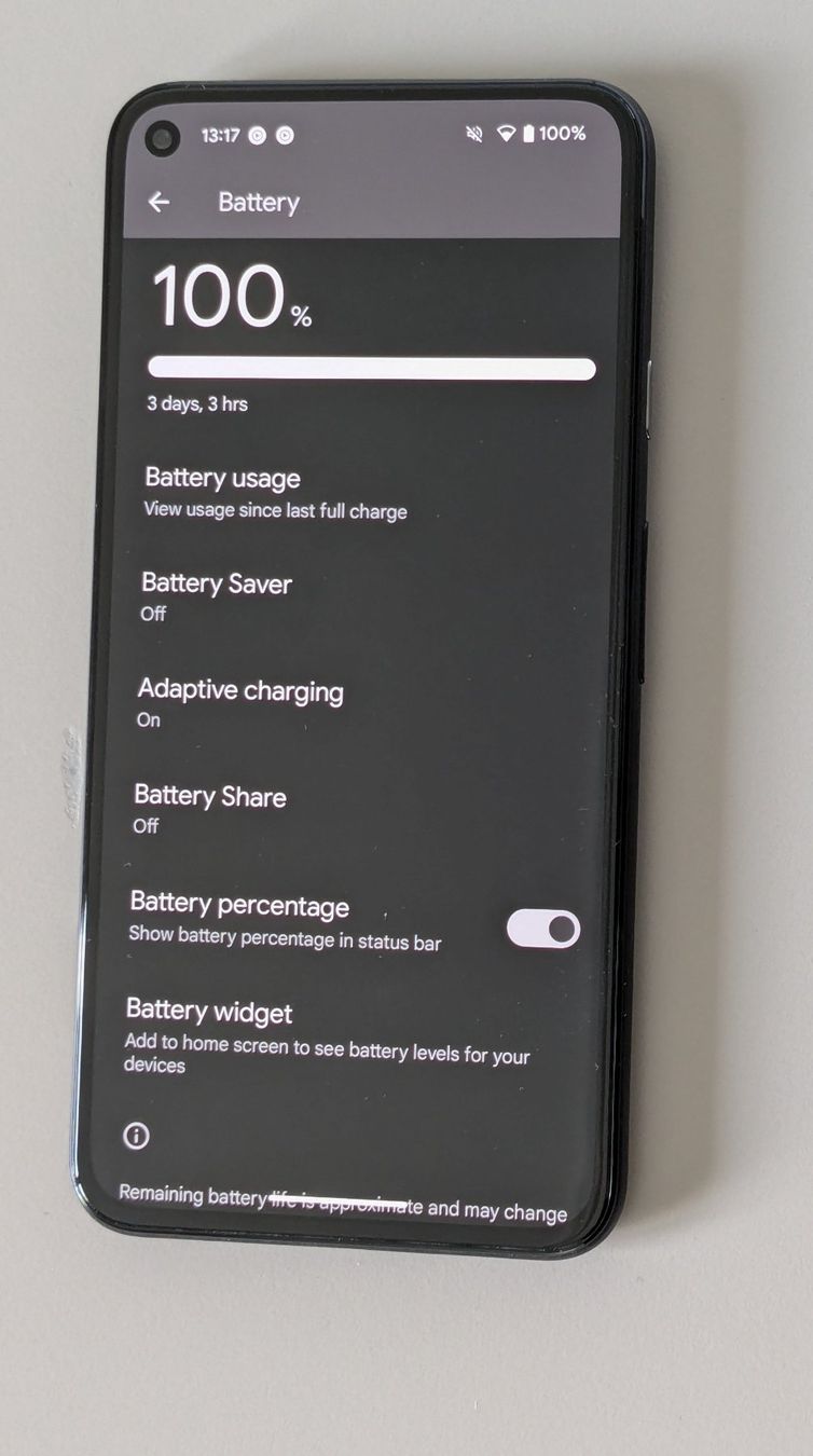 Google Telefoni cellulari / Smartphones: Google Pixel 5 Black 128GB - GD1YQ with Box – Usato da Grenchen venduto da gabifp 1