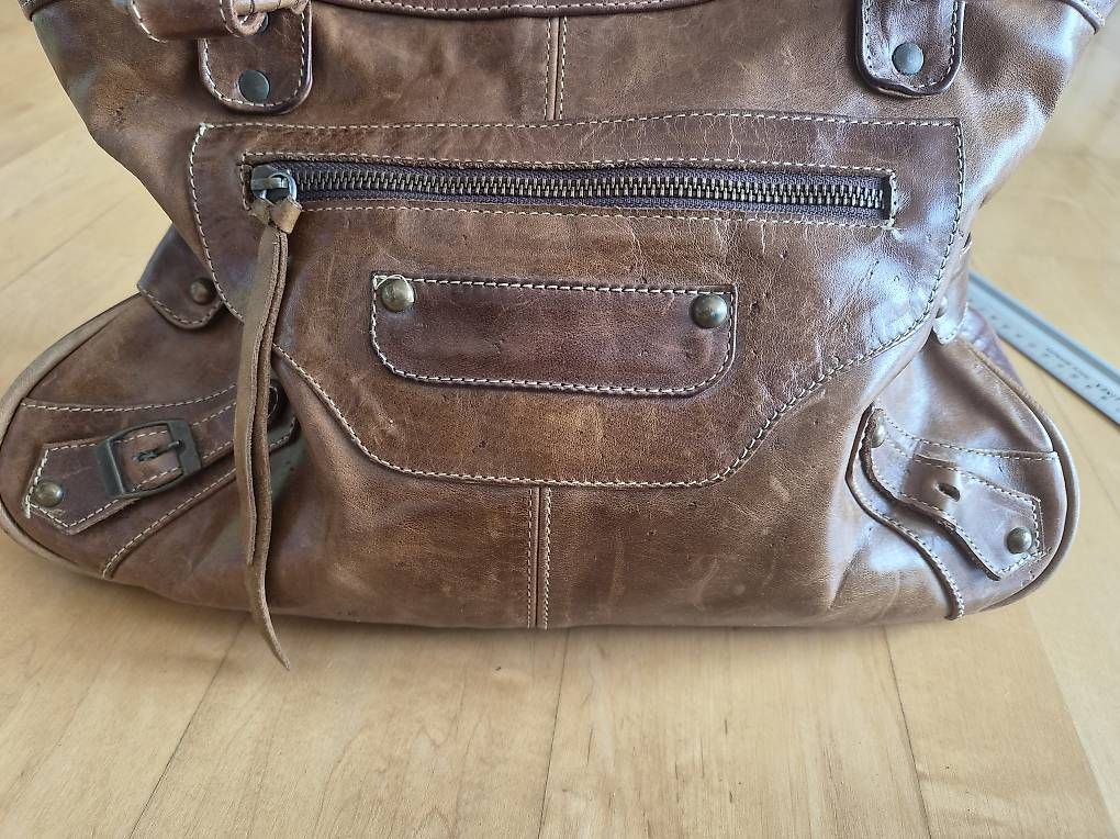 Borse da donna: Vintage Leder Tasche – Usato da Russikon venduto da i_laura 4
