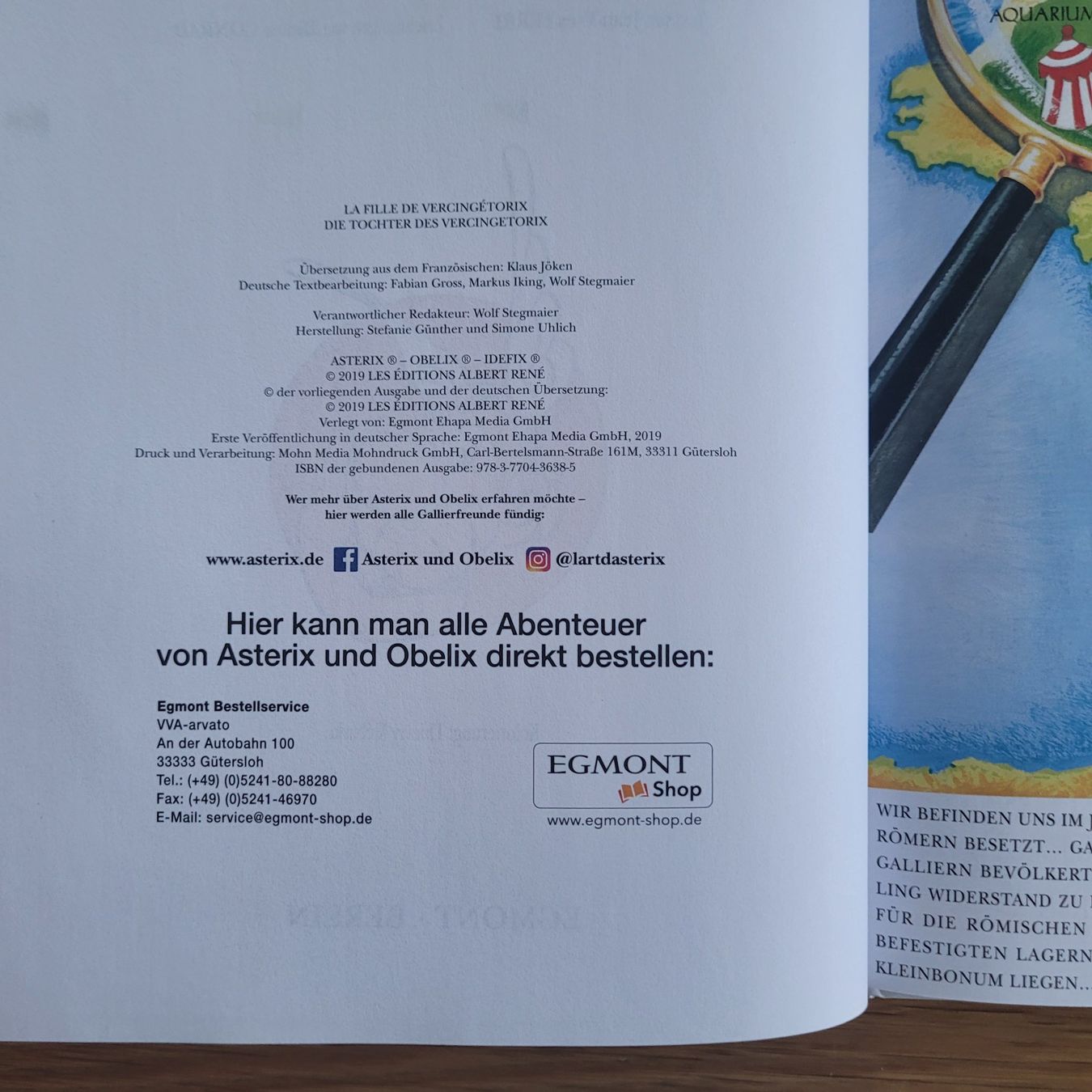 Comics: BD Asterix Die Tochter Des Vercingetorix DE – Gebraucht aus Biel/Bienne von Destockweb 3