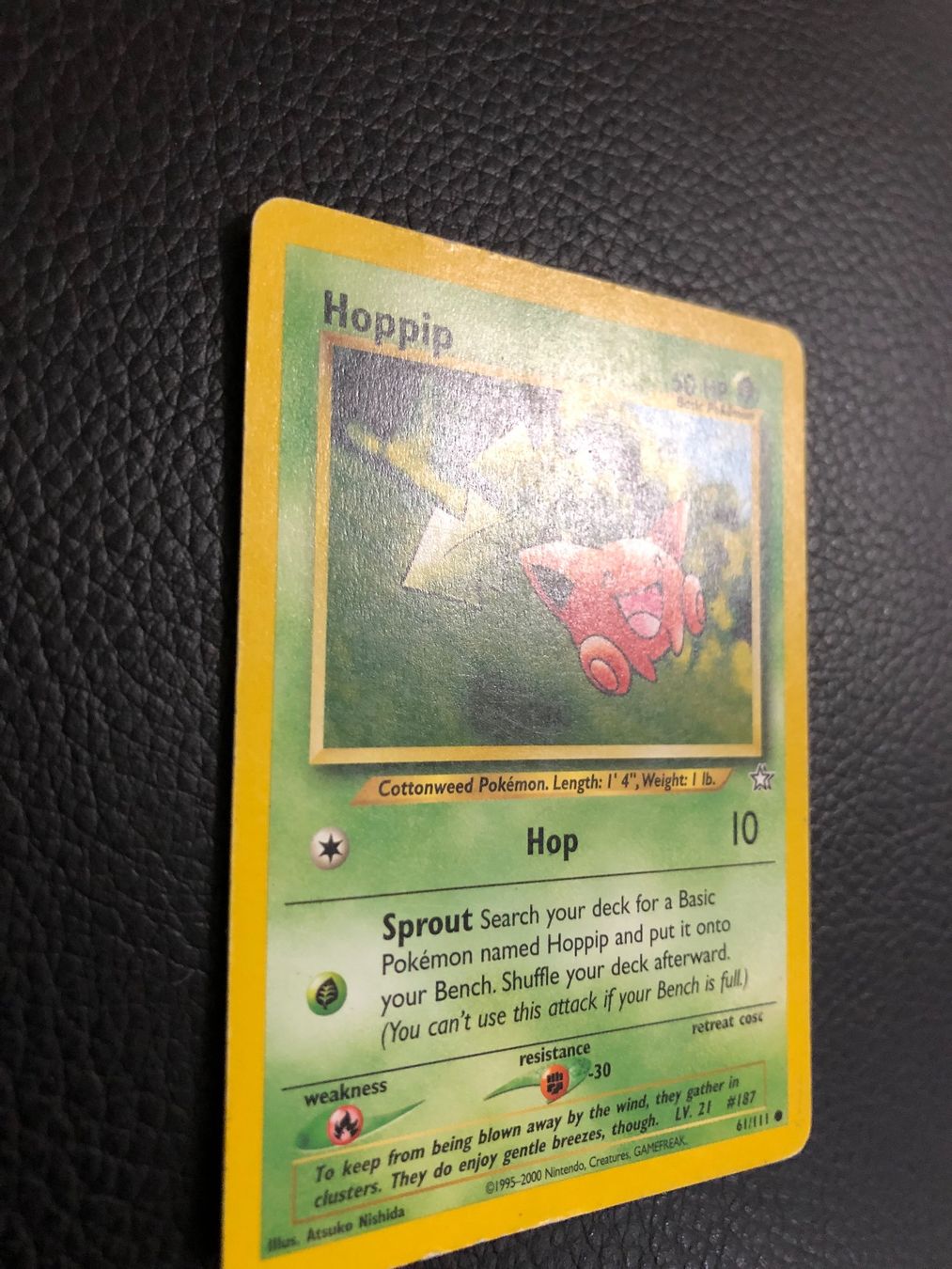 Pokémon Sammelbilder & Trading cards: Neo Genesis Hoppip 61/111 Ab 1 – Gebraucht aus Paradiso von Pkmn10 1