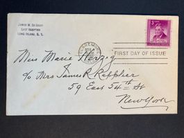 USA 1948 privater FDC Will Rogers Humorist gest. Claremore
