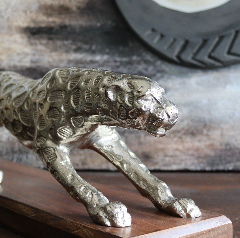 Statuette: Panther auf Mangosockel – Nuovo e nell'imballaggio originale da Menziken venduto da _Goldis_ 4