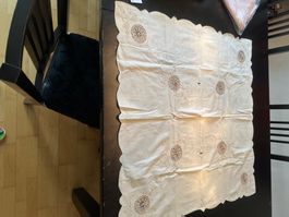 Tisch decke" und 6 stuck Serviette, Handgemacht