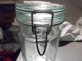 Vorratsglas mit Bügelverschluss, Streife
