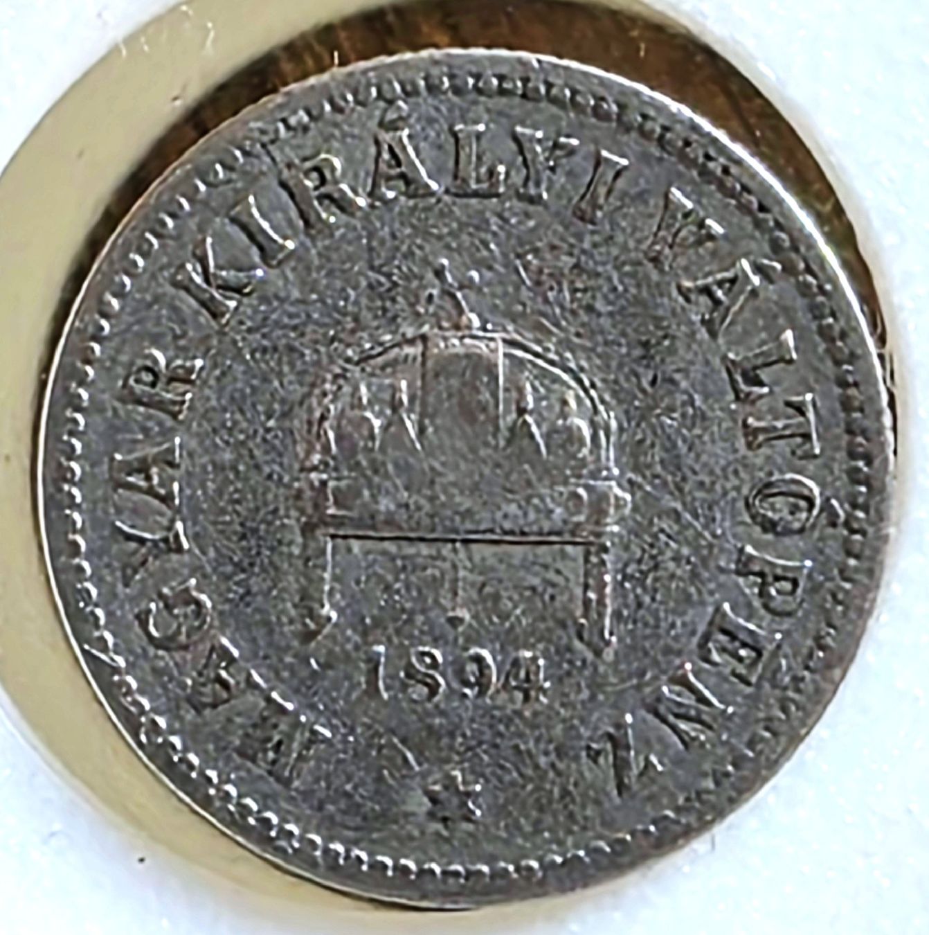 Tutti le monete: UNGARN 10 FILLER 1894 – Usato da Winterthur venduto da Creso70
