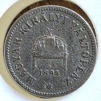 UNGARN 10 FILLER 1894