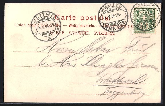 Cartes postales: Rorschach, Hafenpartie mit Uferstrasse – D'occasion à Berlin par bartko-reher 1