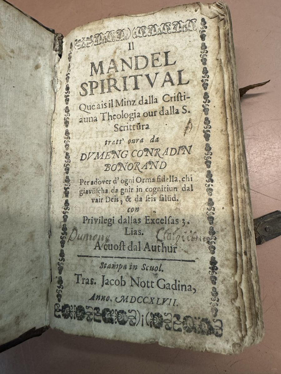 Libri: Buch antiquarisch Leder Einband mit Schliessen  – Usato da Chur venduto da Meriva0 2
