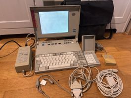 IBM PS/2 Model L40 SX Laptop mit Zubehör funktionsfähig