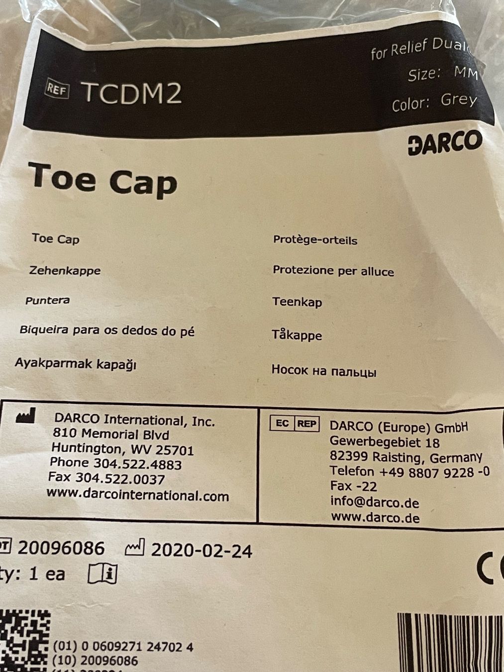 Attrezzature mediche: DARCO MedSurg Post-Op Schuh – Nuovo (secondo la descrizione) da Wila venduto da Lokelo 9