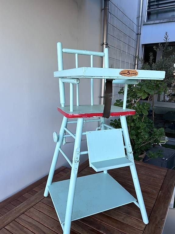 Chaises hautes: Variabler Hochstuhl Holz – D'occasion à Zürich par sidewinder81