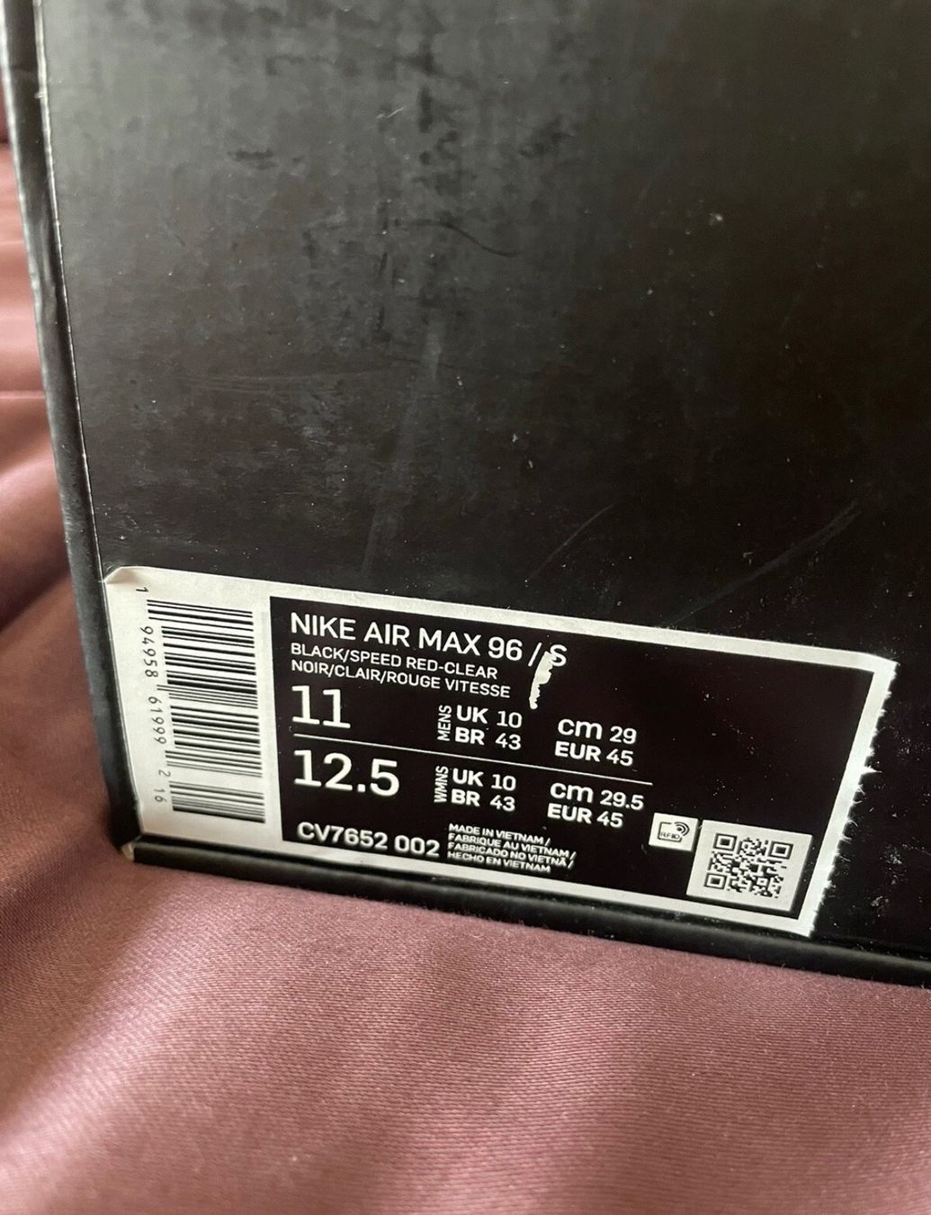 Nike Scarpe da uomo: Nike air max 96 Supreme – Nuovo e nell'imballaggio originale da Scuol venduto da Georgee82 2