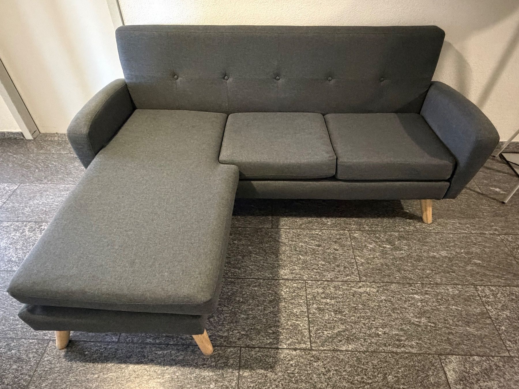 Sofas: Ecksofa SALLY grau – D'occasion à Zürich par hanswieheirii